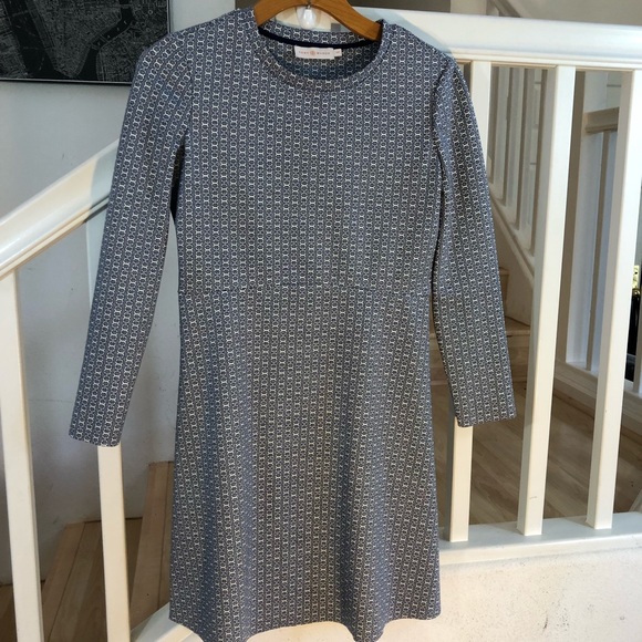 Tory Burch Dresses & Skirts - Tory Burch Gemini link blue print dress